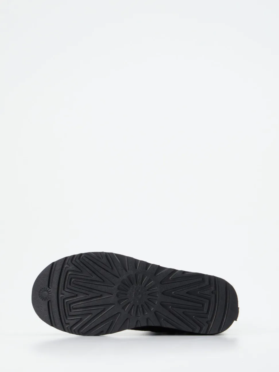 UGG – Lammfell-Stiefelette aus Veloursleder Schwarz