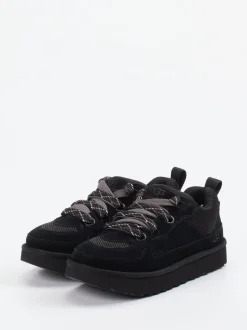 UGG – Low-Top Sneaker aus Veloursleder Schwarz