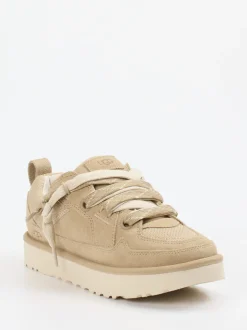 UGG – Low-Top Sneaker aus Veloursleder beige