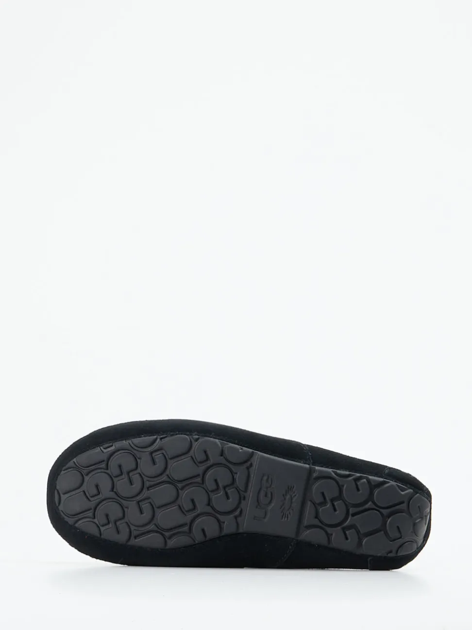 UGG – Mokassin-Hausschuh aus Veloursleder schwarz