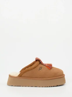 UGG – Mules aus Veloursleder mit Plateau