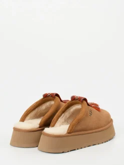 UGG – Mules aus Veloursleder mit Plateau