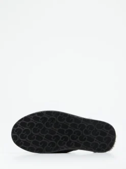 UGG – Pantoffeln aus Nubukleder schwarz