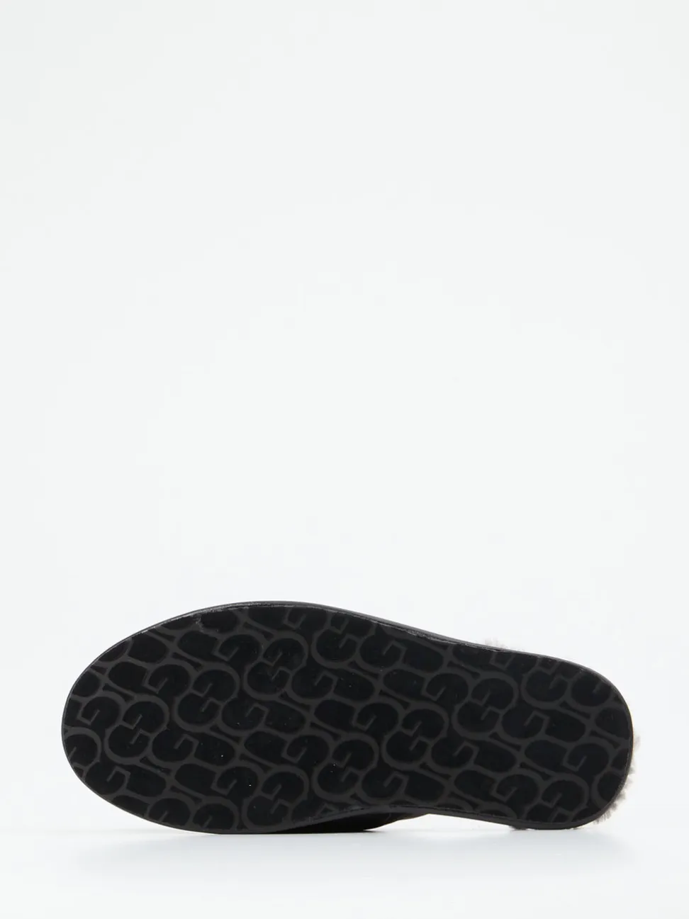 UGG – Pantoffeln aus Nubukleder schwarz