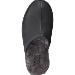 UGG – Pantoffeln aus Nubukleder schwarz