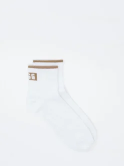 UGG – Quarter-Socken aus Textil in Weiß