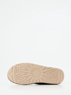 UGG – Schnürboots aus Veloursleder anthrazitgrau