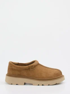 UGG – Slip-On aus Veloursleder karamellbraun