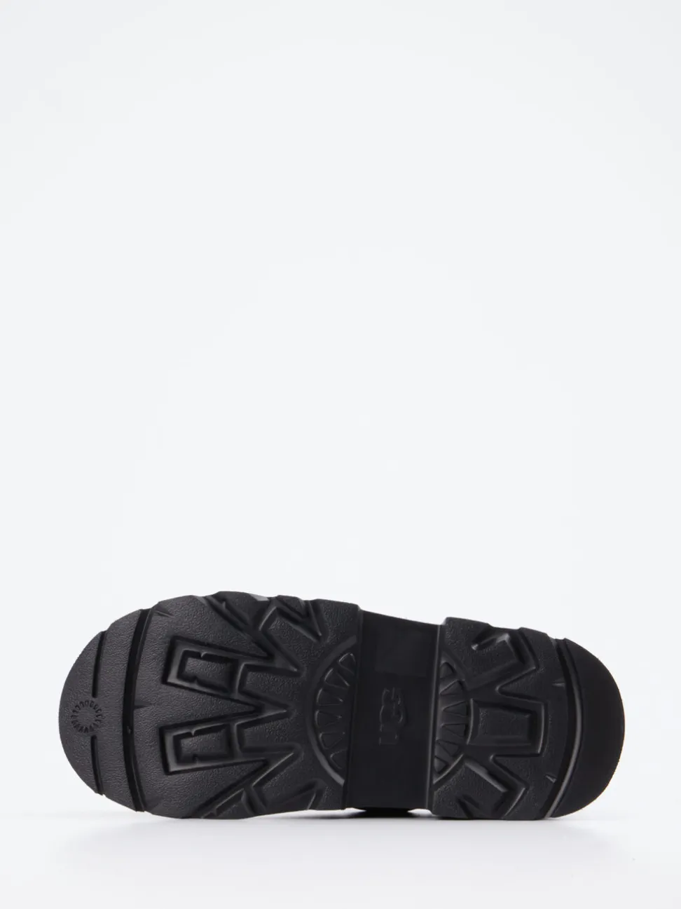 UGG – Slip-On Loafer aus Veloursleder Schwarz