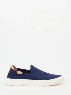 UGG – Slip-On Sneaker aus Stricktextil marineblau