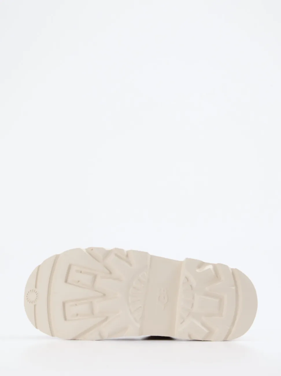 UGG – Slipper aus Veloursleder beigefarben
