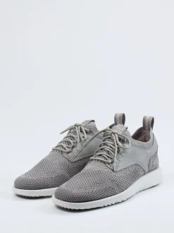 UGG – Sneaker aus Textil in Hellgrau