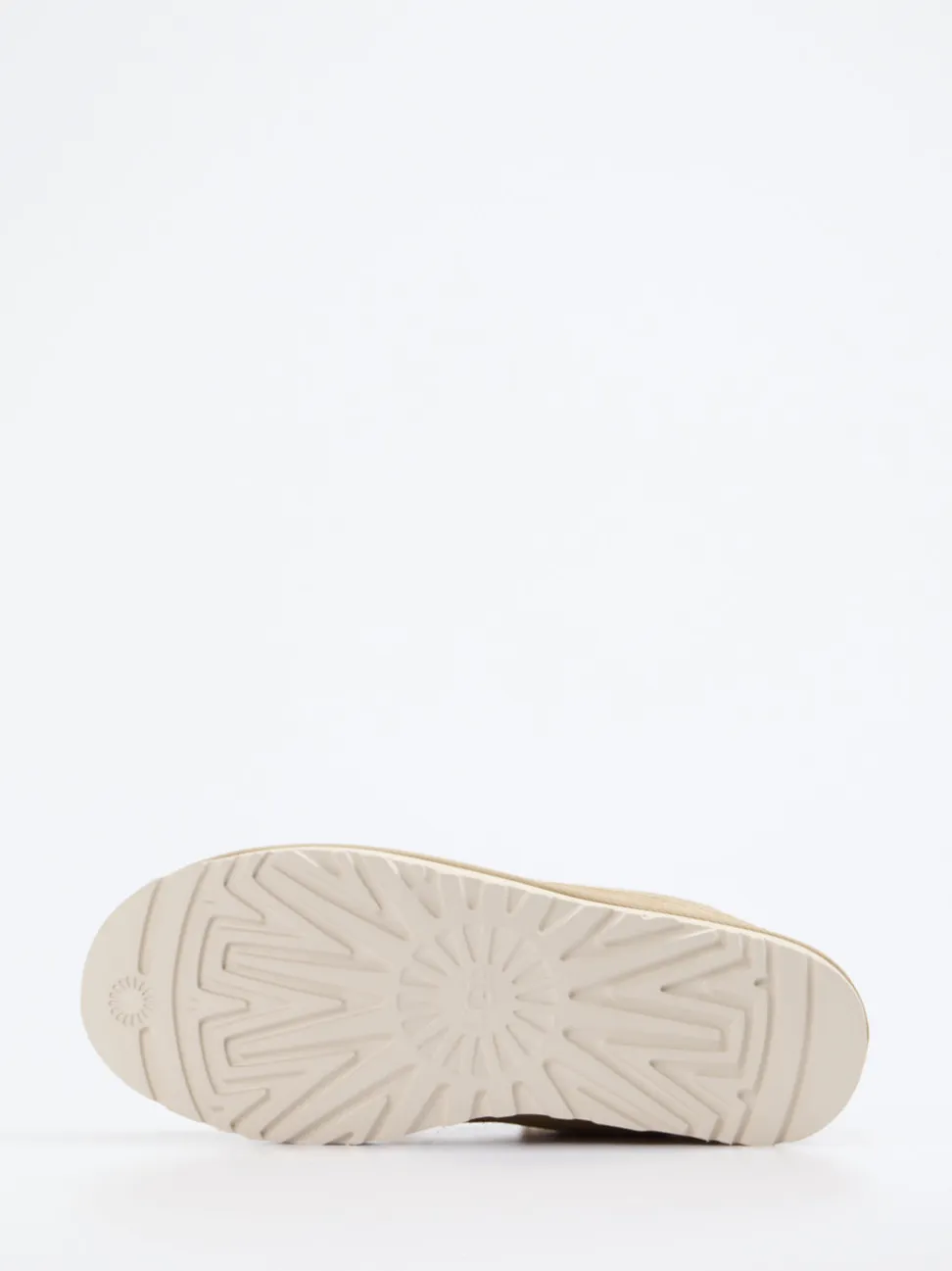 UGG – Sneaker aus Veloursleder und Mesh beige