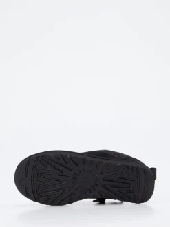 UGG – Sneaker aus Veloursleder und Mesh schwarz