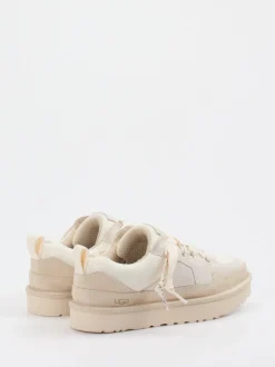 UGG – Sneaker aus Veloursleder in Beige