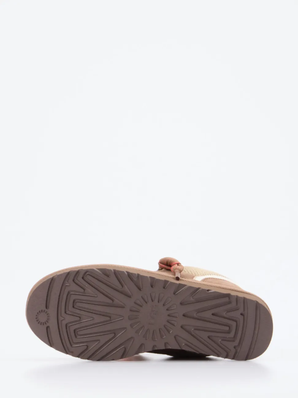 UGG – Sneaker aus Veloursleder und Textil braun