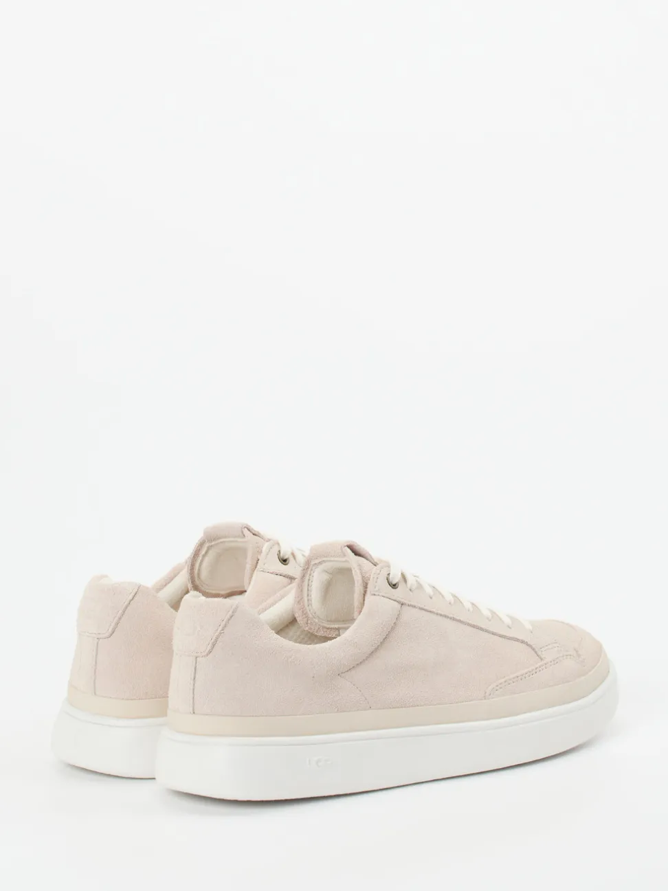 UGG – Sneaker aus Veloursleder in Beige