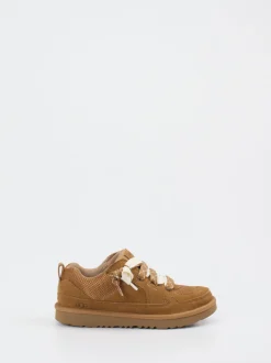 UGG – Sneaker aus Veloursleder cognacbraun