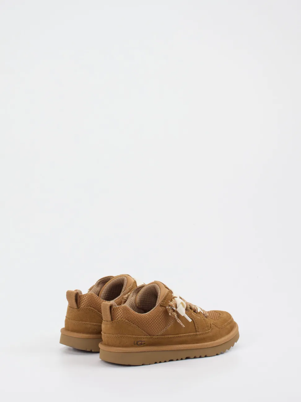 UGG – Sneaker aus Veloursleder cognacbraun