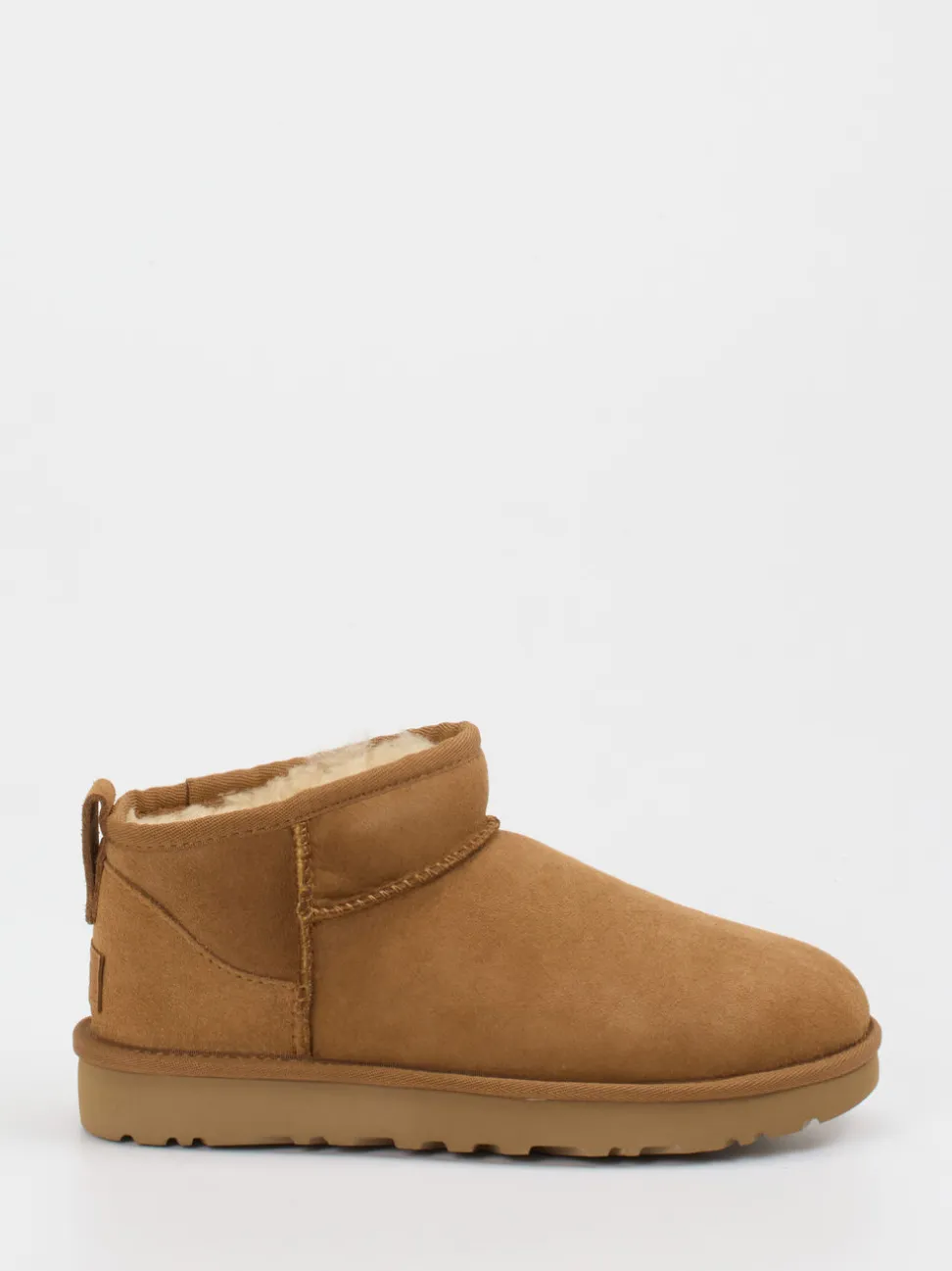 UGG – Stiefelette aus Veloursleder cognacbraun