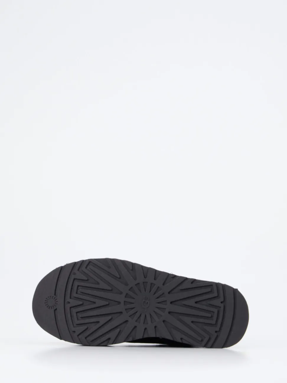 UGG – Stiefelette aus Veloursleder und Nylon schwarz
