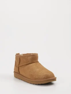 UGG – Stiefeletten aus Veloursleder cognacbraun