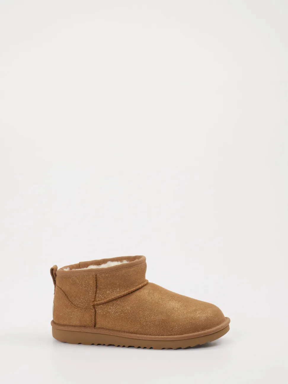UGG – Stiefeletten aus Veloursleder cognacbraun