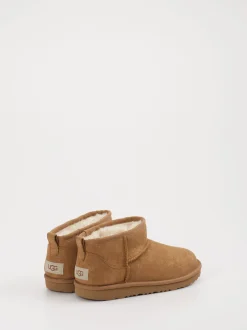UGG – Stiefeletten aus Veloursleder cognacbraun