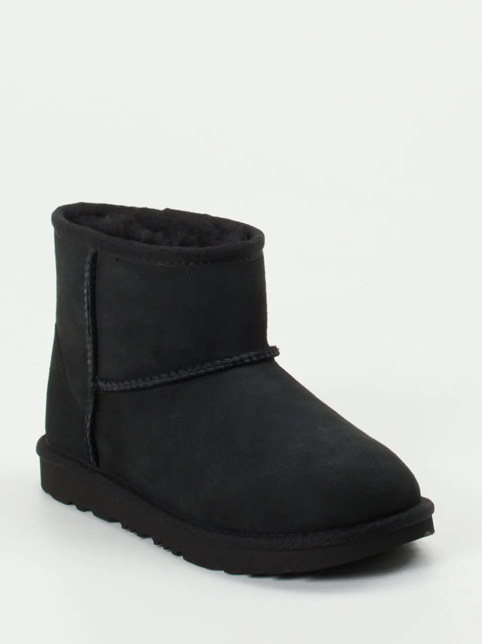 UGG – Stiefeletten aus Veloursleder in Schwarz