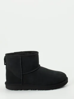 UGG – Stiefeletten aus Veloursleder in Schwarz