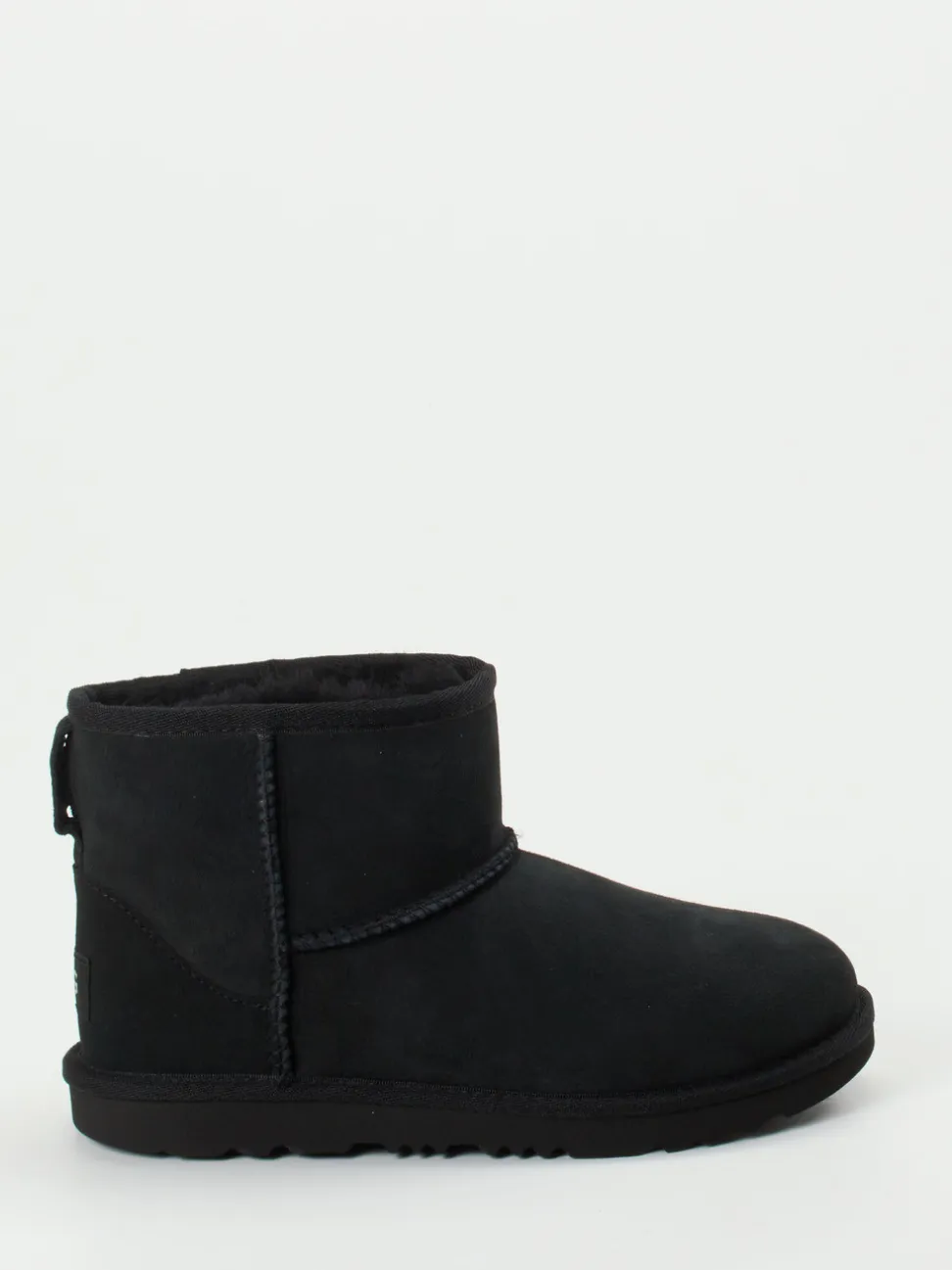 UGG – Stiefeletten aus Veloursleder in Schwarz