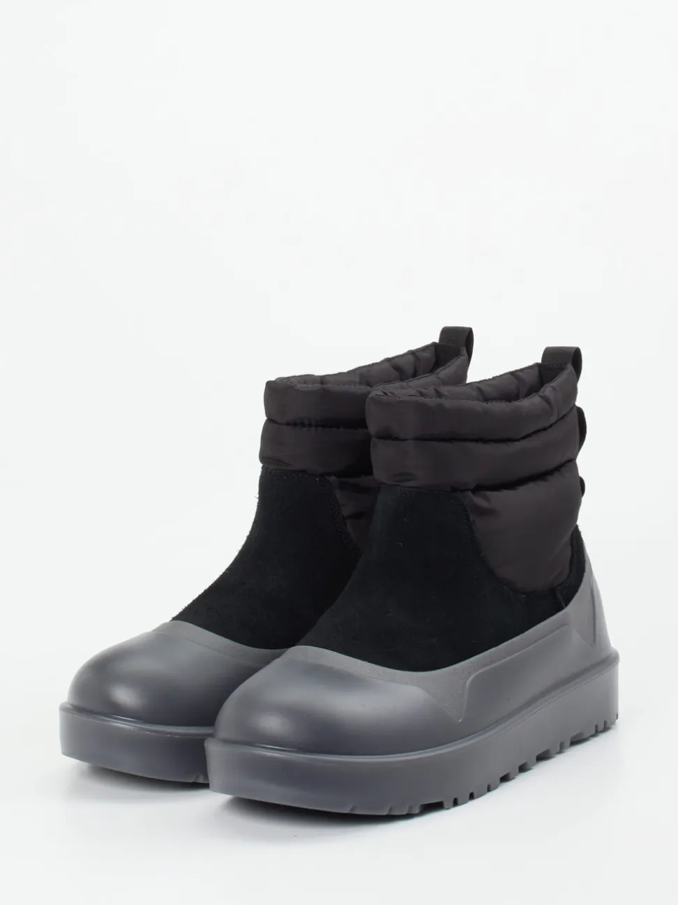 UGG – Stiefeletten aus Veloursleder und Nylon Schwarz