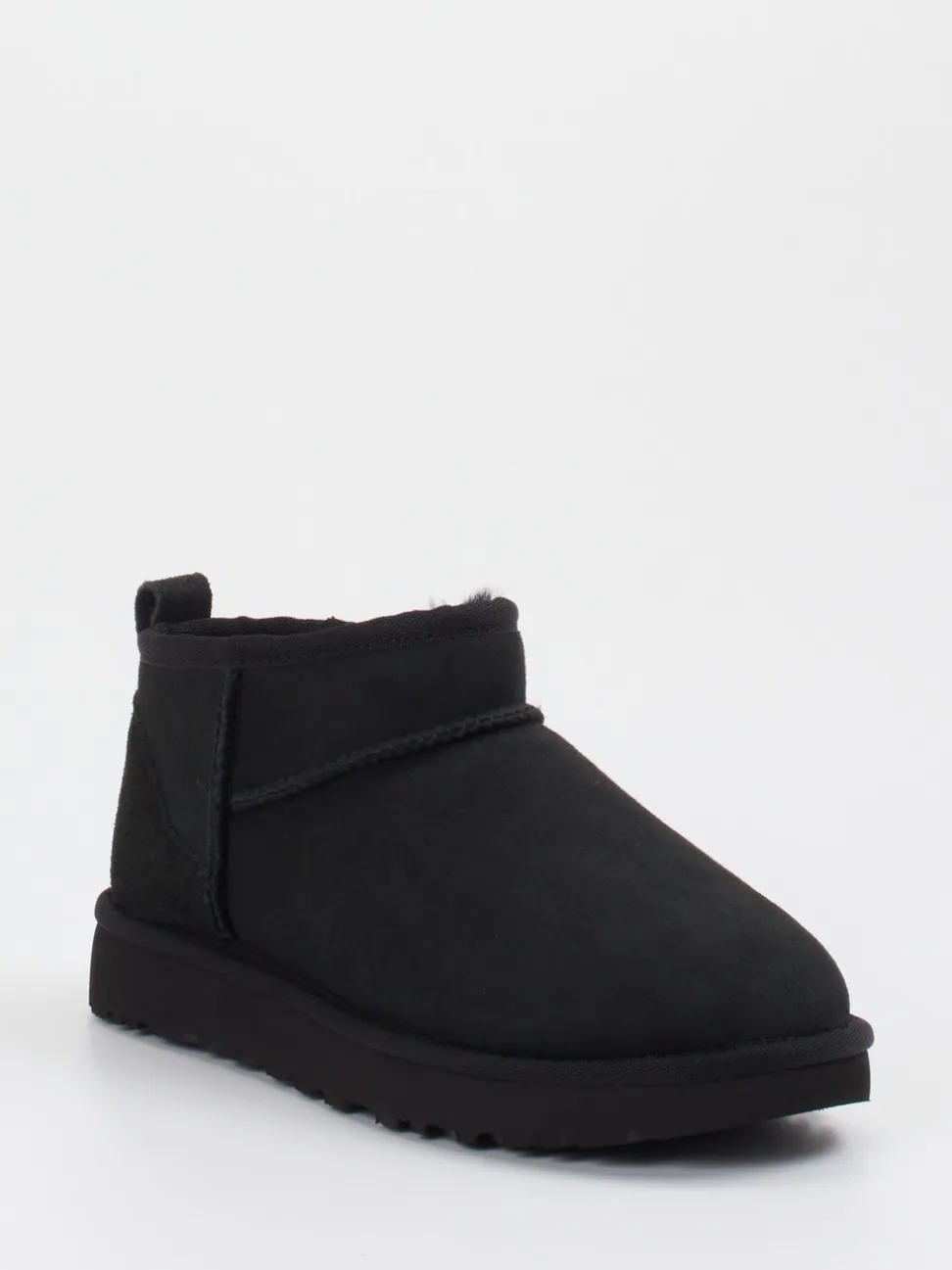 UGG – Stiefeletten aus Veloursleder schwarz