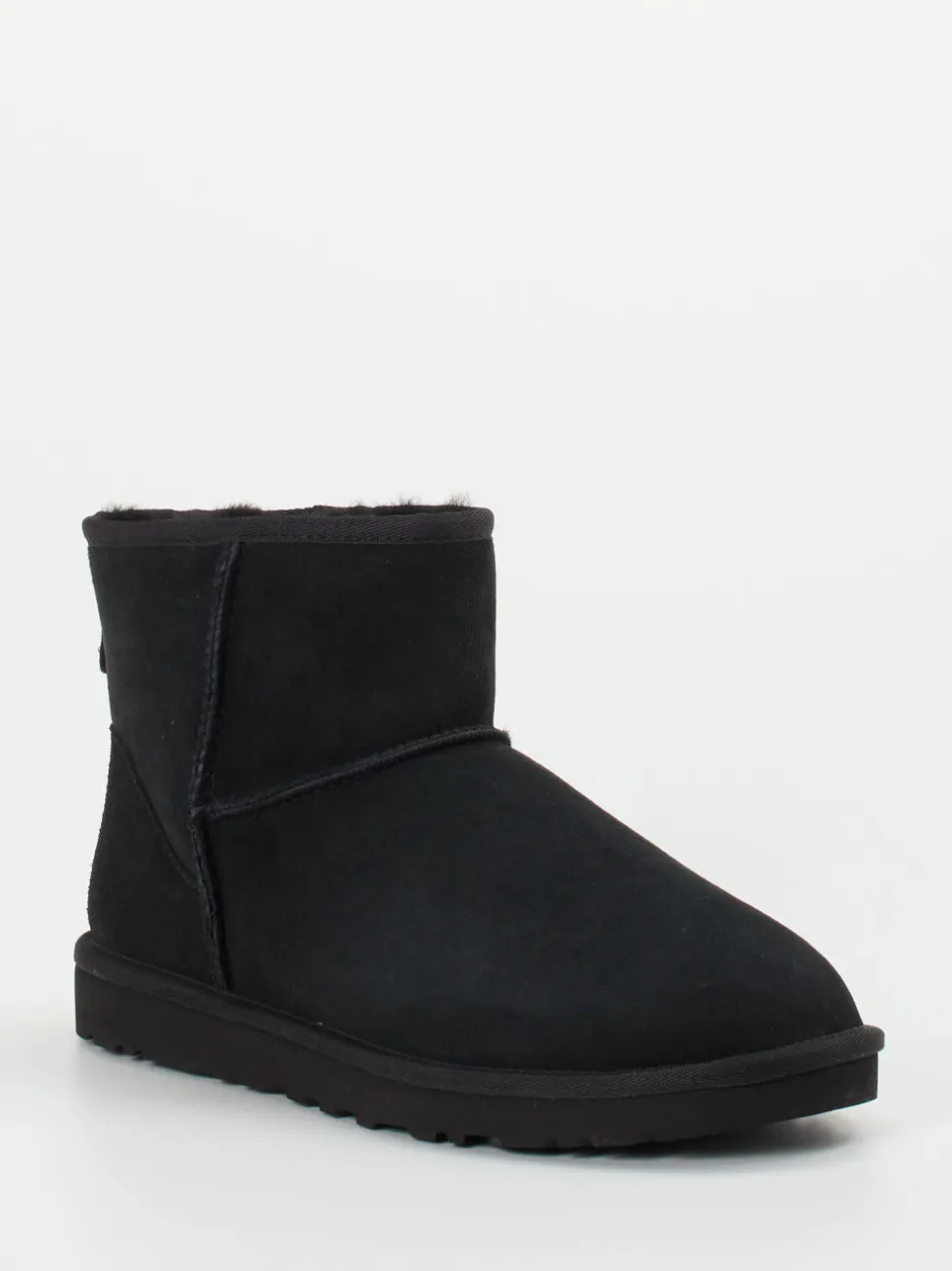 UGG – Stiefeletten aus Veloursleder schwarz