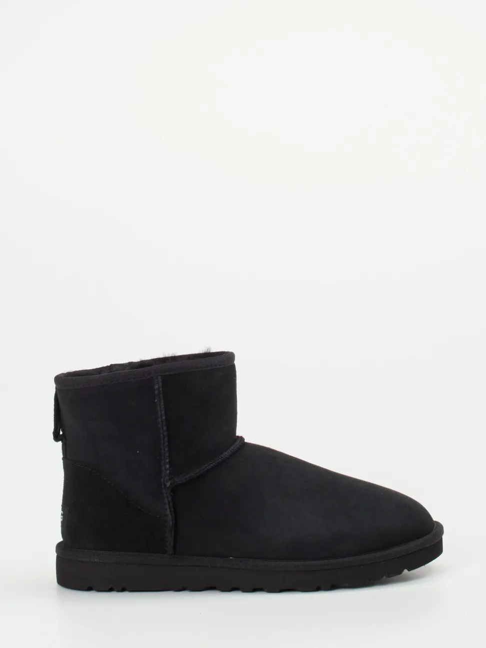 UGG – Stiefeletten aus Veloursleder schwarz