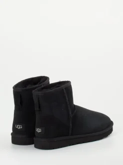 UGG – Stiefeletten aus Veloursleder schwarz