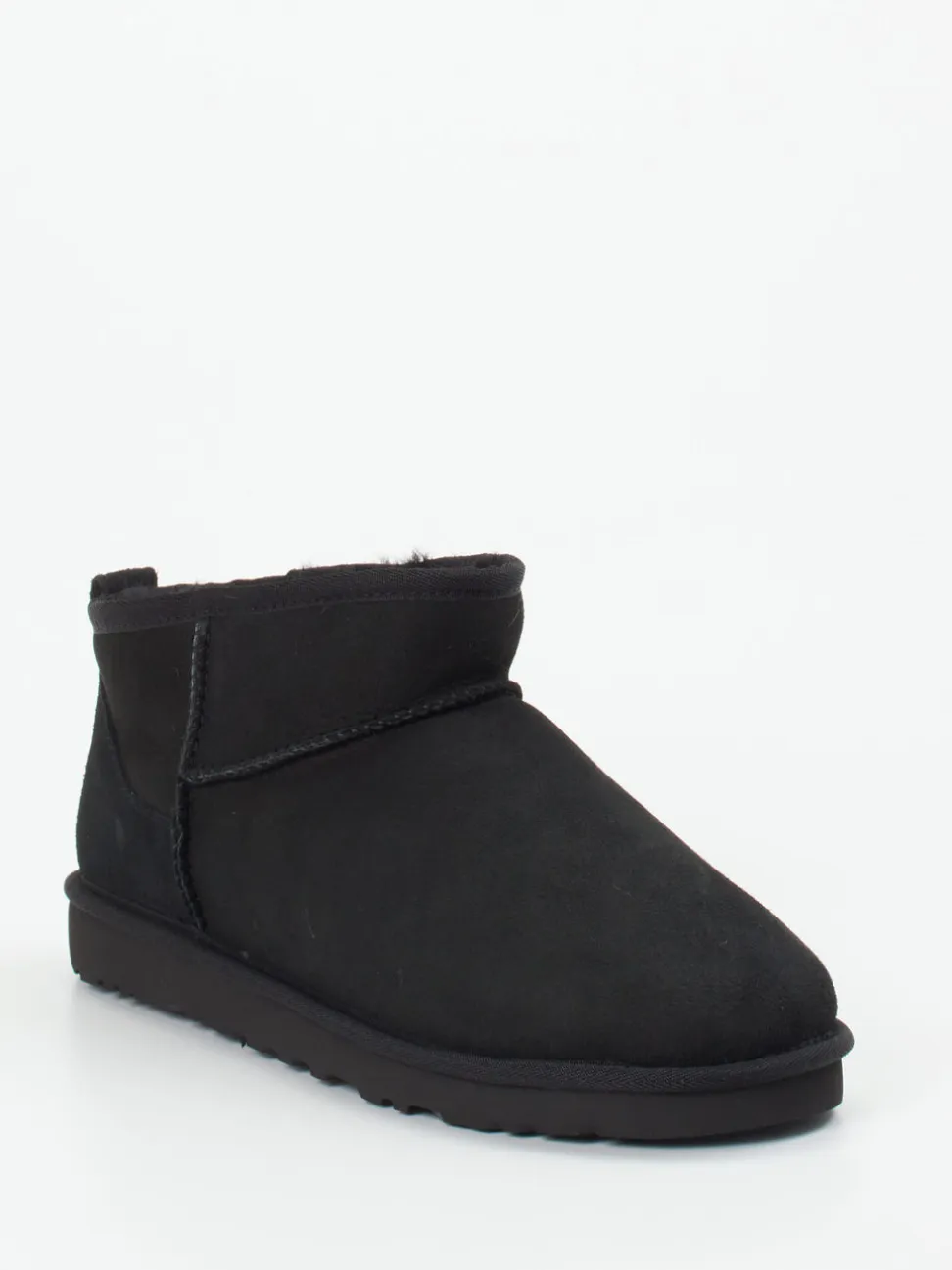 UGG – Stiefeletten aus Veloursleder schwarz