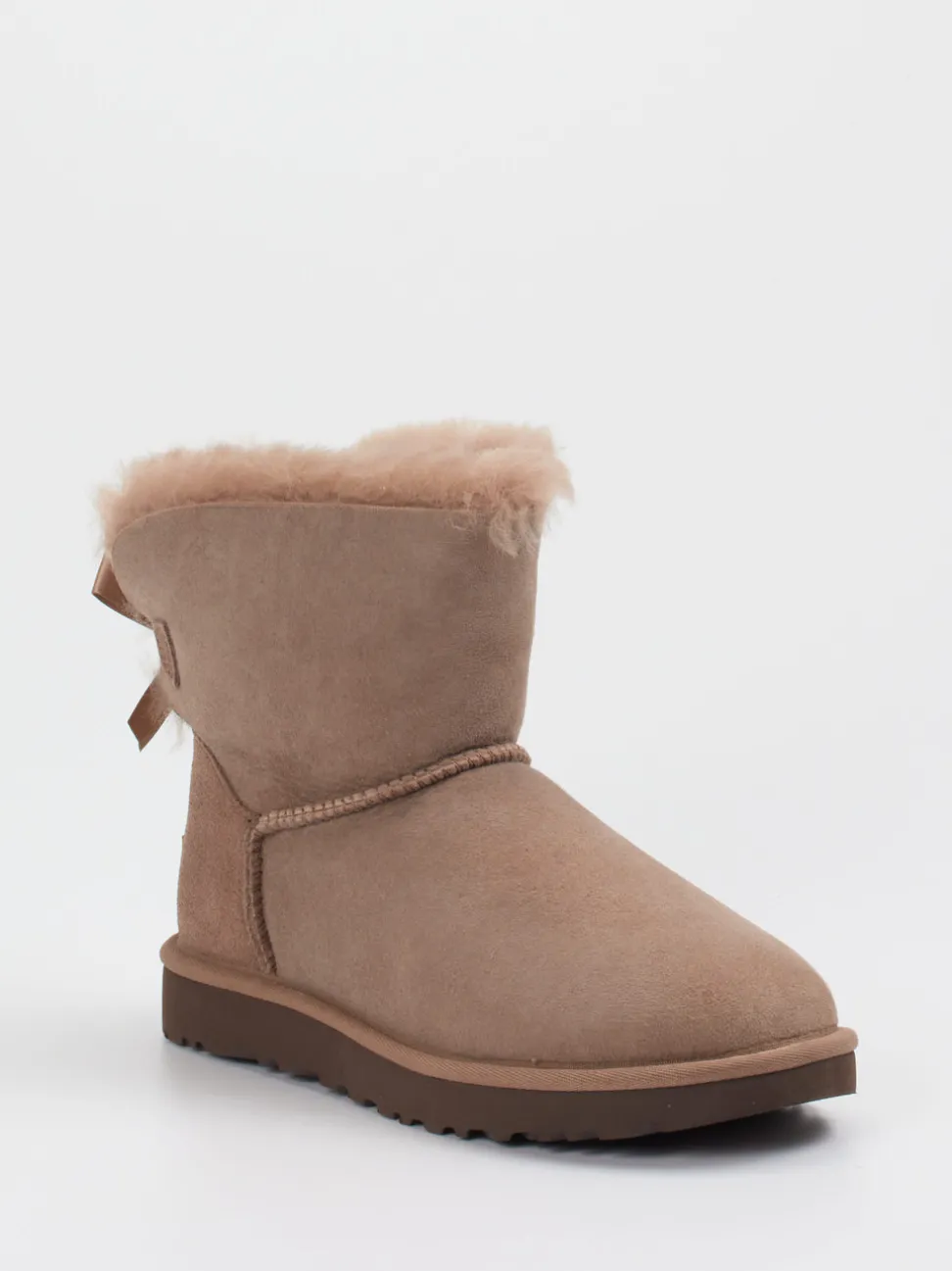 UGG – Stiefeletten aus Veloursleder Taupe
