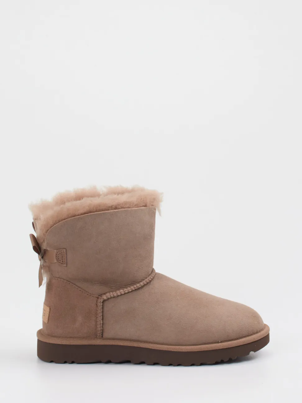 UGG – Stiefeletten aus Veloursleder Taupe