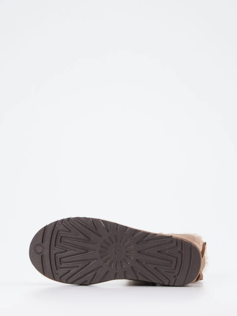 UGG – Stiefeletten aus Veloursleder Taupe