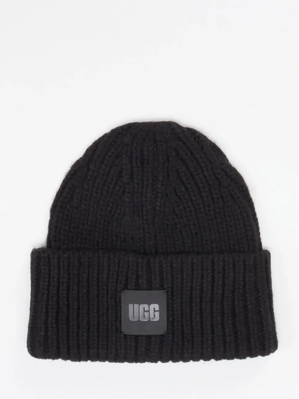 UGG – Strickmütze aus Textil in Schwarz