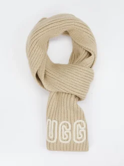 UGG – Strickschal aus Textil in Beige