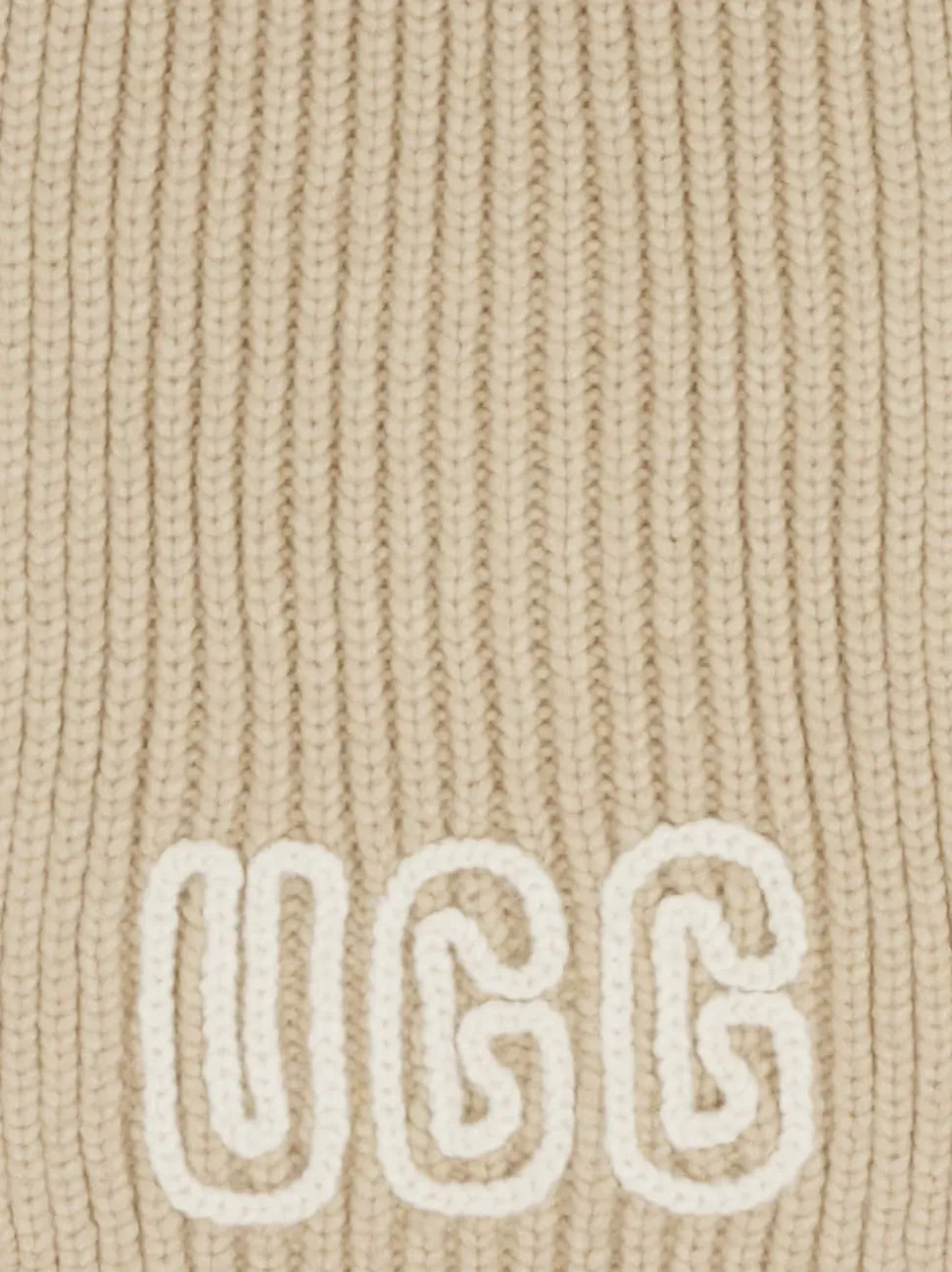 UGG – Strickschal aus Textil in Beige