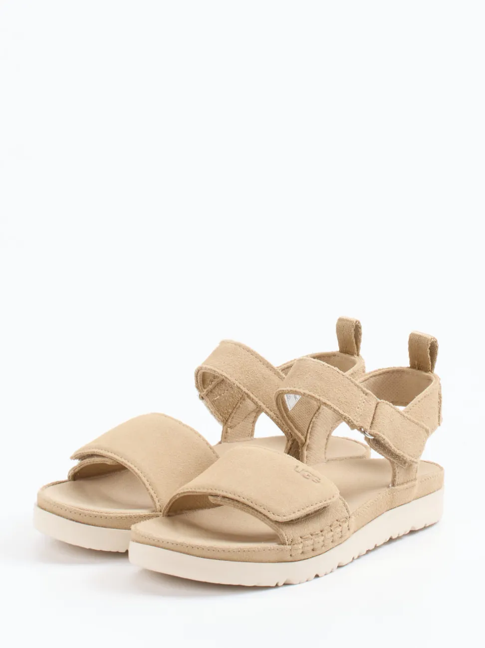 UGG – Trekkingsandale aus Veloursleder beige