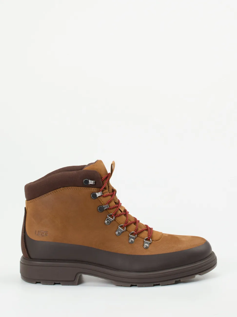 UGG – Wanderstiefel aus Nubukleder in Braun