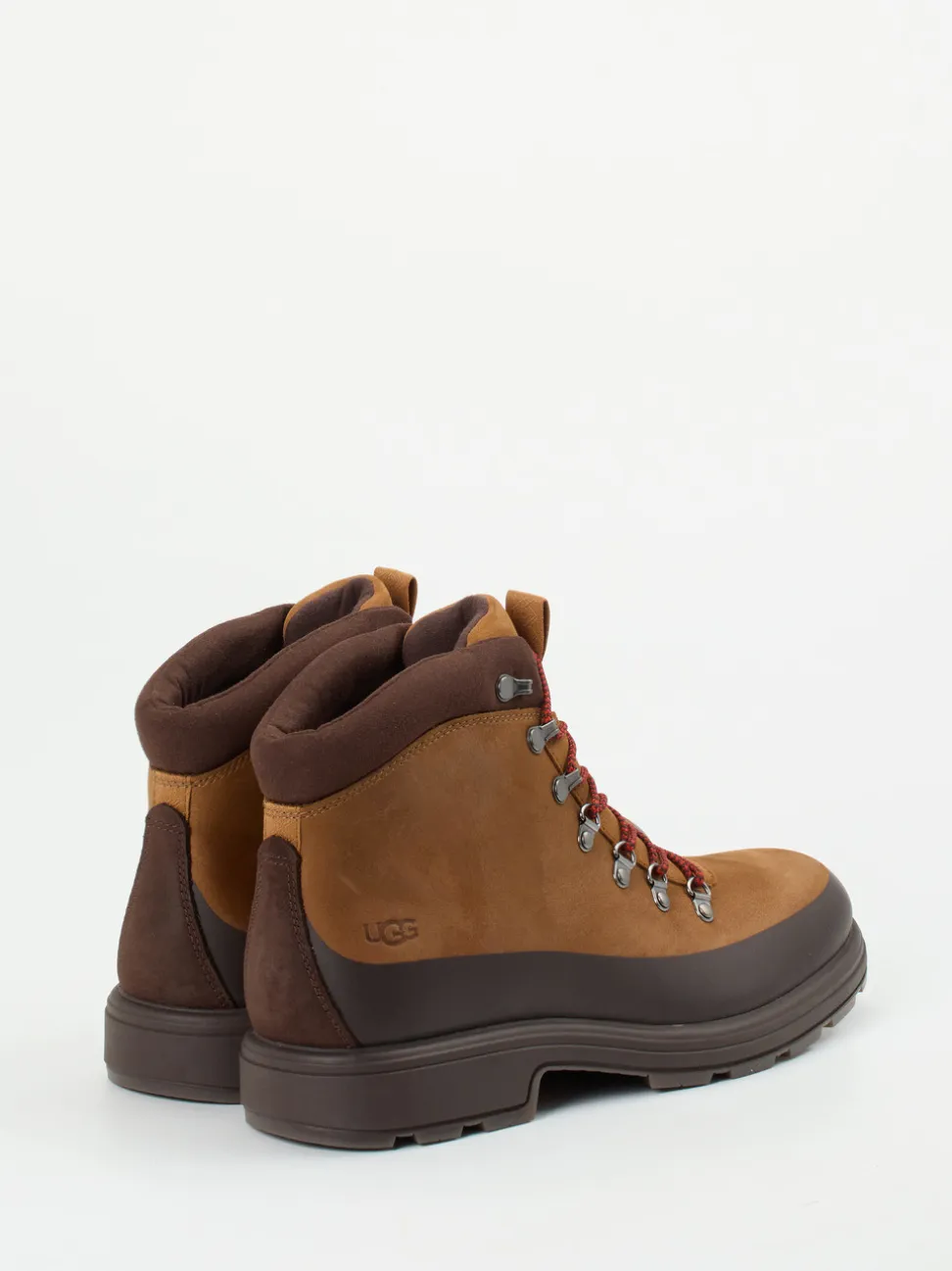 UGG – Wanderstiefel aus Nubukleder in Braun