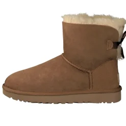 UGG – Winterboots aus Lammfell und Veloursleder braun