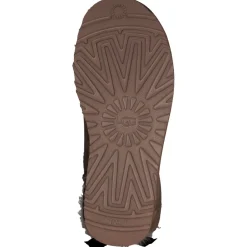 UGG – Winterboots aus Lammfell und Veloursleder braun