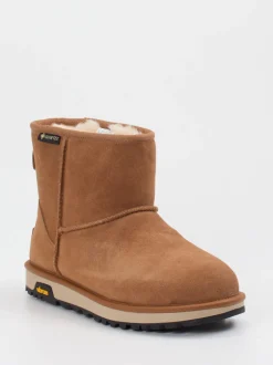 UGG – Winter-Boots aus Veloursleder cognacbraun