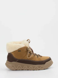 UGG – Winterboots aus Veloursleder cognacbraun